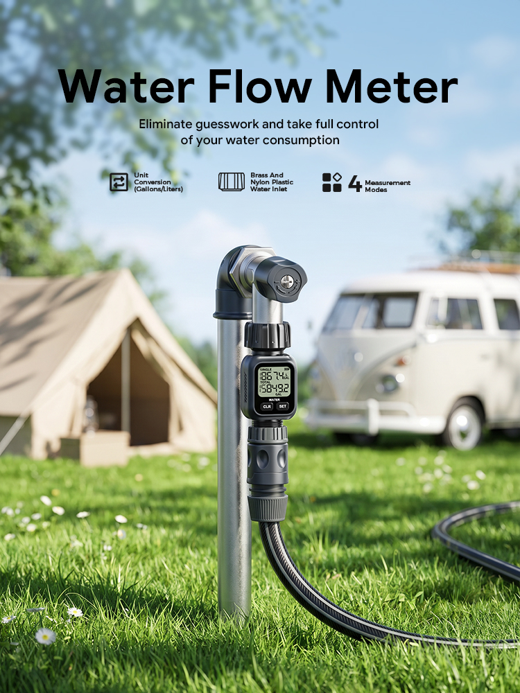 Water Flow Meter Bannaer